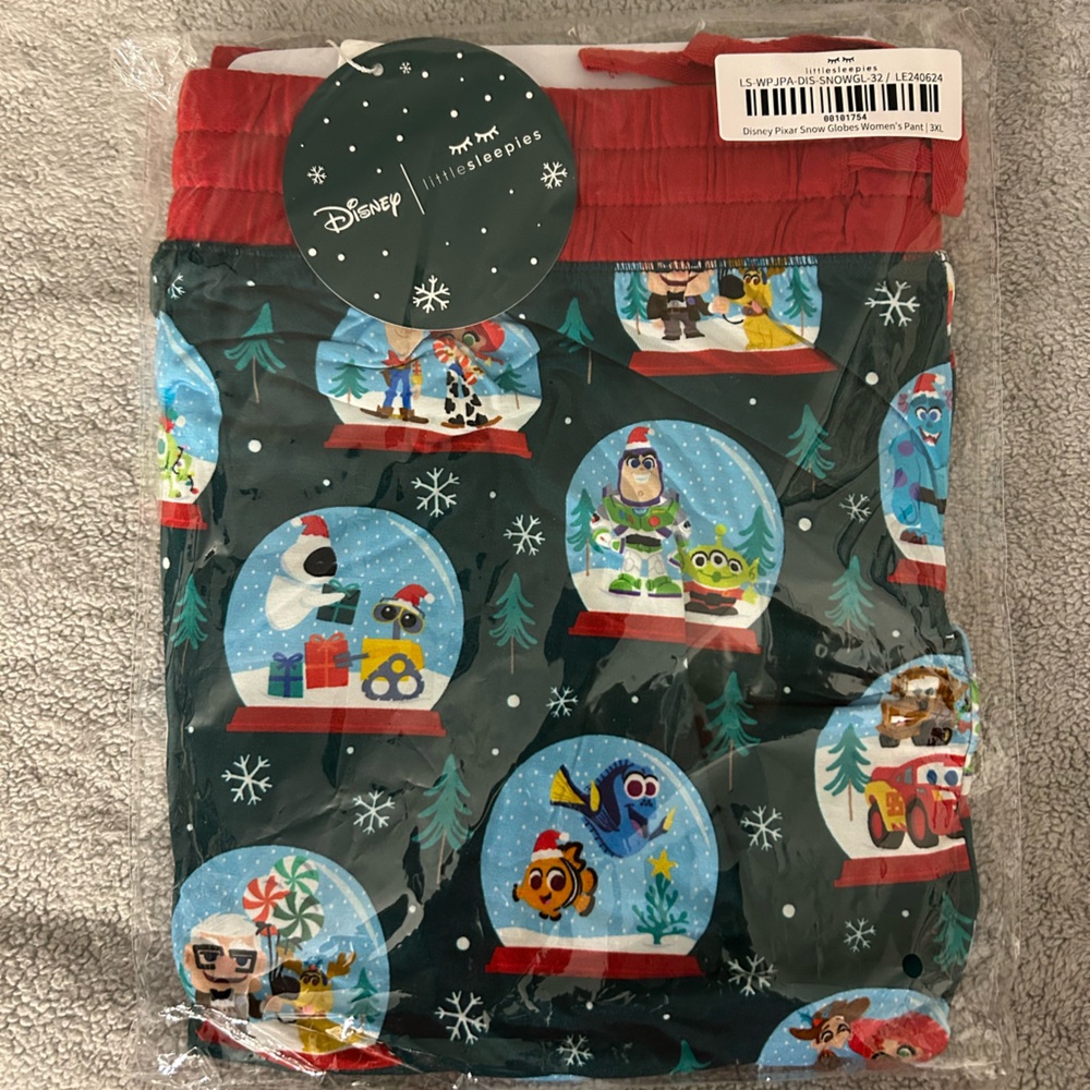 Disney Pixar Little Sleepies Christmas Pants